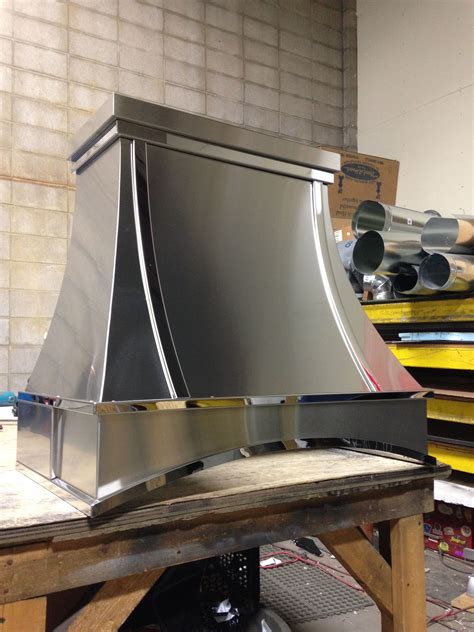 sheet metal exhaust hood|stainless stove hood vented.